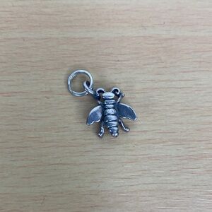 Silver Bee Charm Pendant